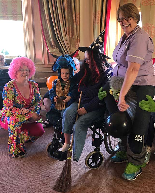 Halloween at Mansfield Care Home